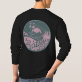 Snowriders Green T-shirt (Achterkant)