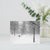 Snowscape II, Philadelphia Briefkaart (Staand voorkant)