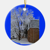 Snowscapes van New Jersey Keramisch Ornament (Voorkant)