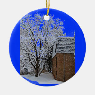 Snowscapes van New Jersey Keramisch Ornament