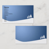 Snowscene Visitekaartje (Voorkant / Achterkant)