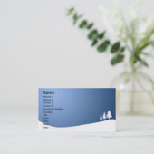 Snowscene Visitekaartje (Staand voorkant)