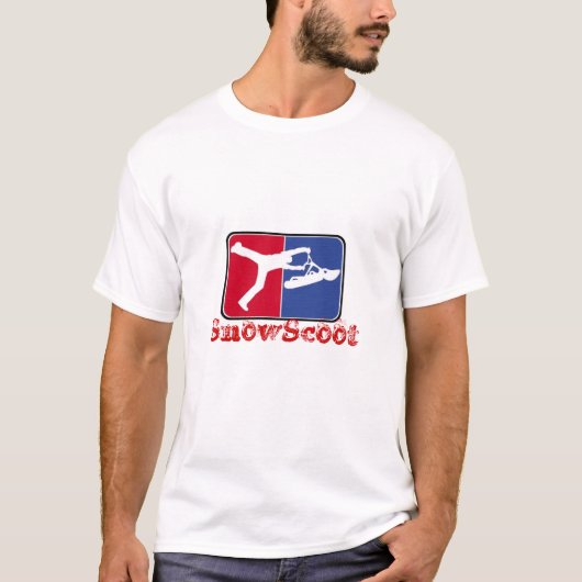 SnowScoot Draag 1 T-shirt (Voorkant)