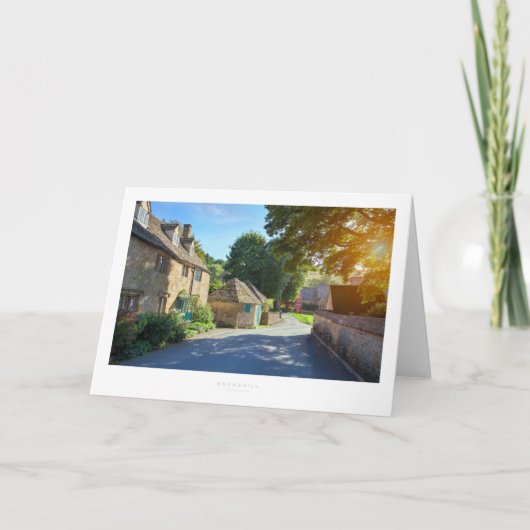 Snowshill Kaart (Voorkant)