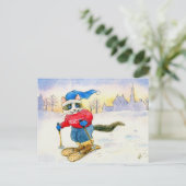 Snowshoe Cat Briefkaart (Staand voorkant)