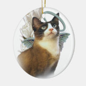 Snowshoe Cat Ornaments Keramisch Ornament (Links)