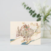 Snowshoe Hare Briefkaart (Staand voorkant)