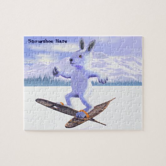 Snowshoe Hare Legpuzzel (Horizontaal)