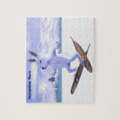 Snowshoe Hare Legpuzzel (Verticaal)