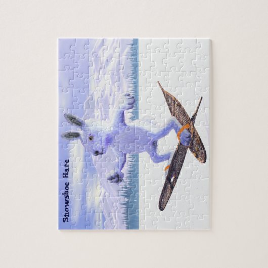 Snowshoe Hare Legpuzzel (Verticaal)