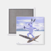 Snowshoe Hare Magneet (Voorkant / Achterkant)