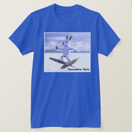 Snowshoe Hare T-shirt (Design voorkant)