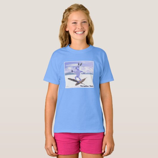 Snowshoe Hare T-shirt (Voorkant volledig)
