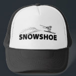 Snowshoe Mountain West Virginia Ski Jumper Trucker Pet<br><div class="desc">Located in beautiful eastern West Virginia,  Snowshoe Mountain has tons of terrain and gets lots of snow. This cool design is a skier jumping over the name of the resort in bold text.</div>