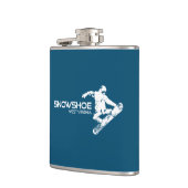 Snowshoe Mountain West Virginia Snowboarder Heupfles (Links)