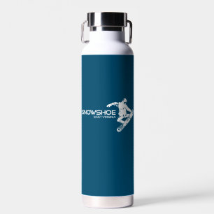 Snowshoe Mountain West Virginia Snowboarder Waterfles