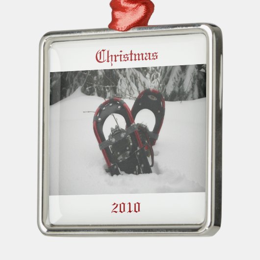 Snowshoe Ornament (Links)