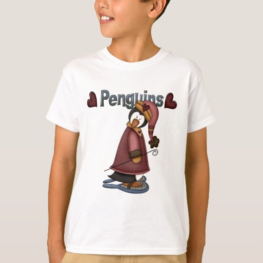 Snowshoe Penguin T-shirts en cadeaus (Voorkant)