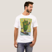 Snowshoe Robot T-shirt (Voorkant volledig)