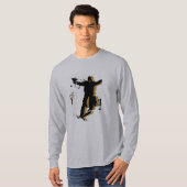 Snowskater T-shirt (Voorkant volledig)