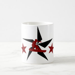 SnowSTARz. kastanjebruin. Koffiemok