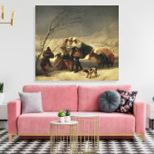 Snowstorm 1786-87 canvas afdruk (Insitu (Woonkamer))