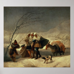 Snowstorm 1786-87 poster
