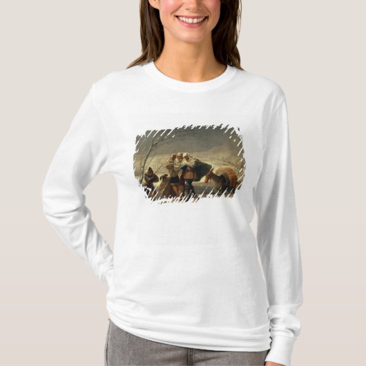 Snowstorm 1786-87 t-shirt (Voorkant)