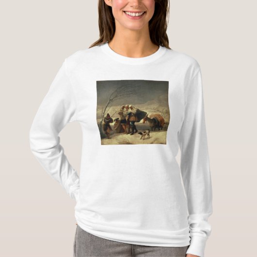 Snowstorm 1786-87 t-shirt (Voorkant)