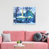 Snowstorm Canvas Afdruk (Insitu (Woonkamer))