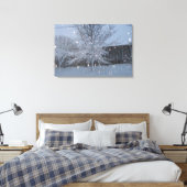 Snowstorm Canvas Afdruk (Insitu (Slaapkamer))