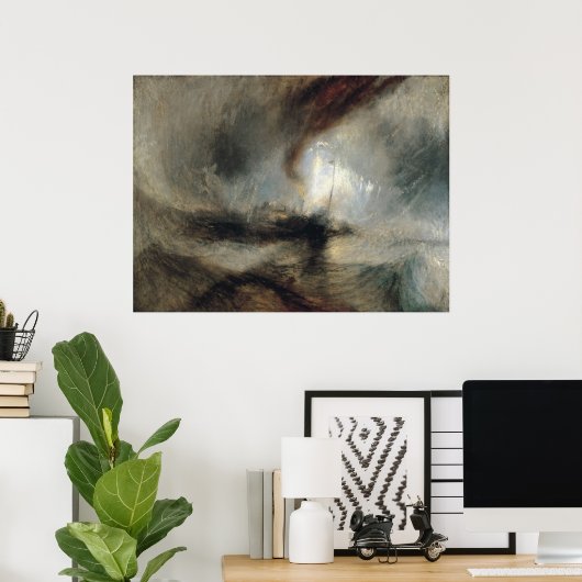 Snowstorm Poster (Thuiskantoor)