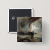 Snowstorm Vierkante Button 5,1 Cm (Voorkant /achterkant)