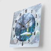 Snowstorm Vierkante Klok (Hoek)