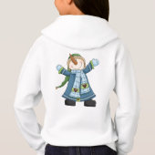 Snowtime Snowman Kind Sweatshirt (Achterkant)