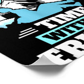 Snowtubing Winter Srts Snow Tubing  Poster (Hoek)