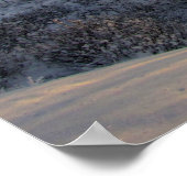 Snowy Aftermiddag Poster (Hoek)