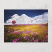 Snowy Alps Briefkaart (Voorkant)