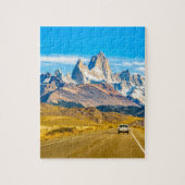 Snowy Andes Mountains, El Chalten, Argentinië Legpuzzel (Verticaal)