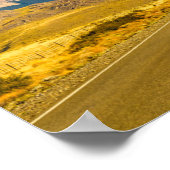 Snowy Andes Mountains, El Chalten, Argentinië Poster (Hoek)