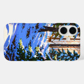 Snowy Anime Forest Case-Mate iPhone Case (Achterkant (horizontaal))