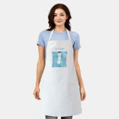 Snowy Apron Schort (Gedragen)