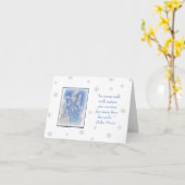 Snowy Aspen John Muir Quote Notecard Kaart (Gele Bloem)