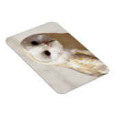 Snowy Barn Owl Flexible Magnet Magneet (Rechterzijde)