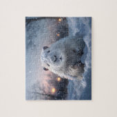 Snowy Beaver Puzzle Legpuzzel (Verticaal)