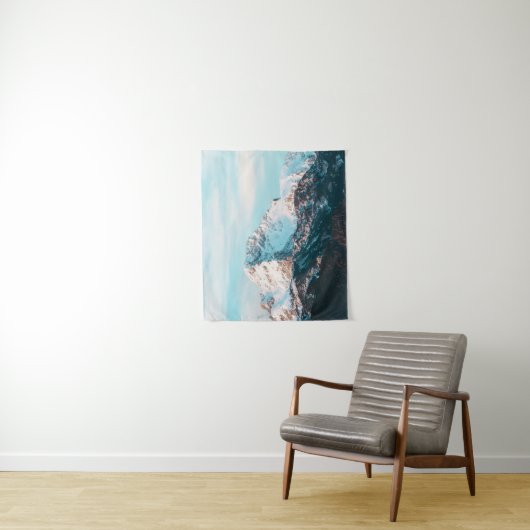 Snowy-berg Wandkleed (In situ)