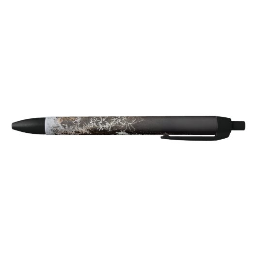 Snowy Black Night Forest Regular Pen (Bodem)