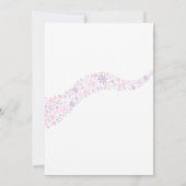 Snowy Bliss Christmas Holiday Kaart (Achterkant)