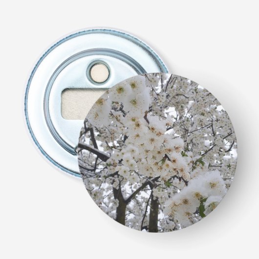 Snowy Blossom Bottle Opener (Voorkant)