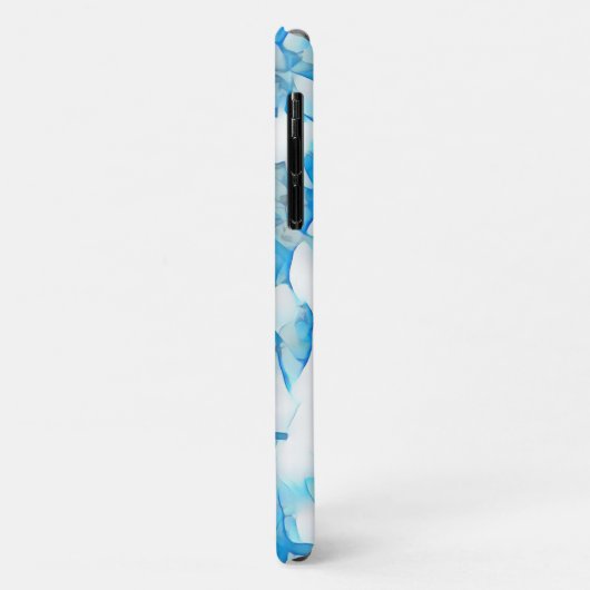 Snowy Blue Trees Case-Mate iPhone Case (Achterkant/links)